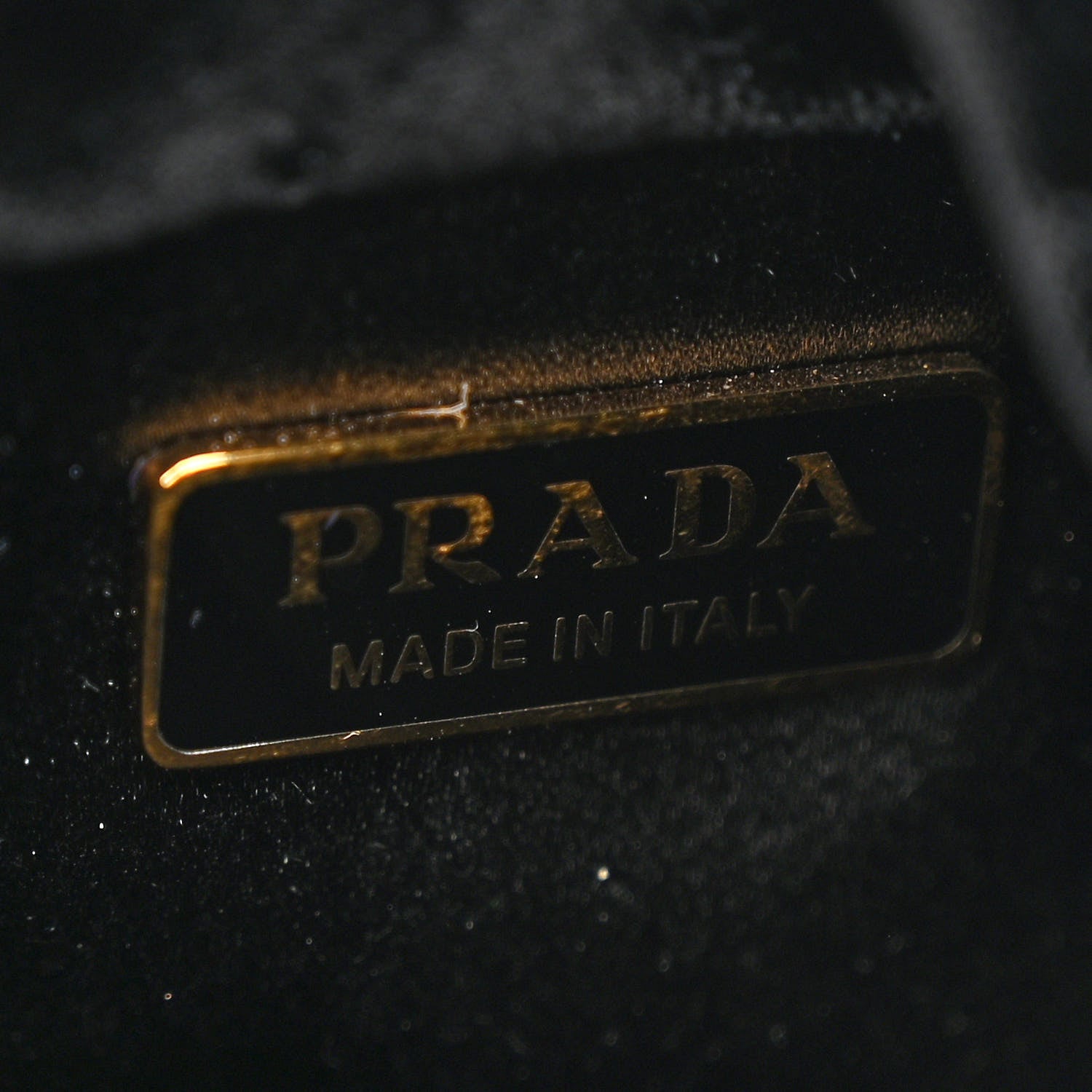 Prada Padded Velvet Mini Bag Black 6 of 10