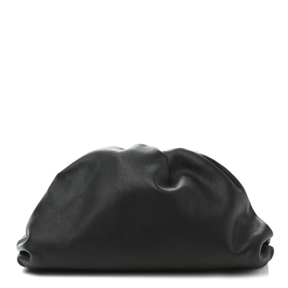 Bottega Veneta Smooth Butter Calf The Pouch Oversized Clutch Black 1 of 9
