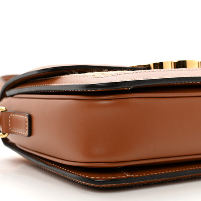 Celine Raffia Calfskin Teen Triomphe Natural Tan 7 of 9