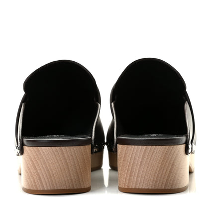 Hermes Calfskin Calya Mules 36 Cafe 5 of 9