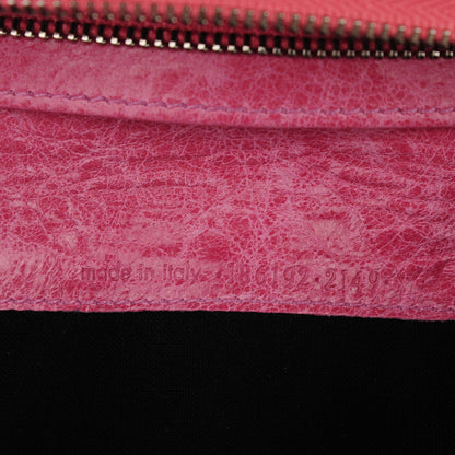 Balenciaga Agneau Giant 12 Silver Hardware Compagnon Wallet bubblegum 7 of 7
