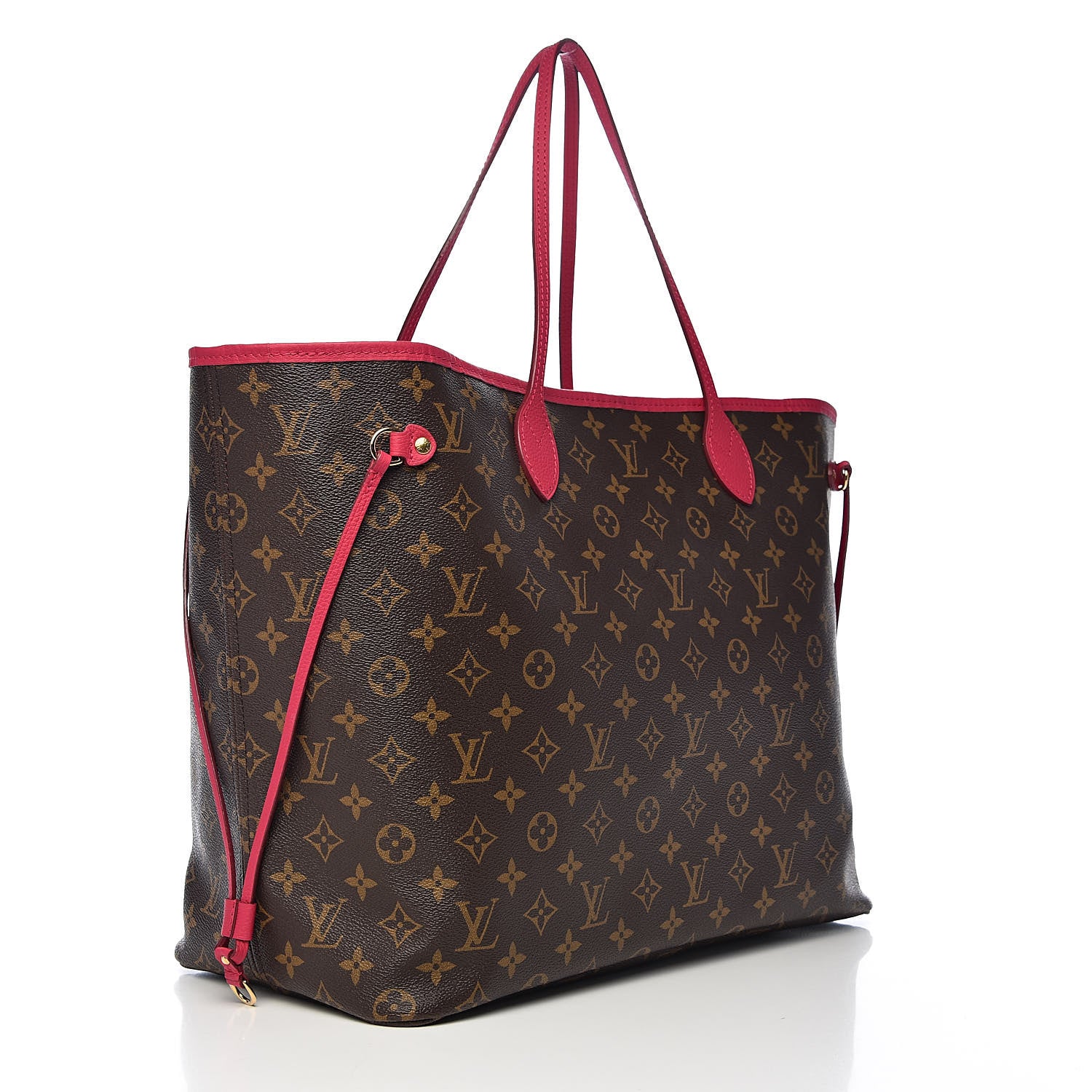 Louis Vuitton Monogram Articles de Voyage Ikat Neverfull GM Rose Indien 3 of 12