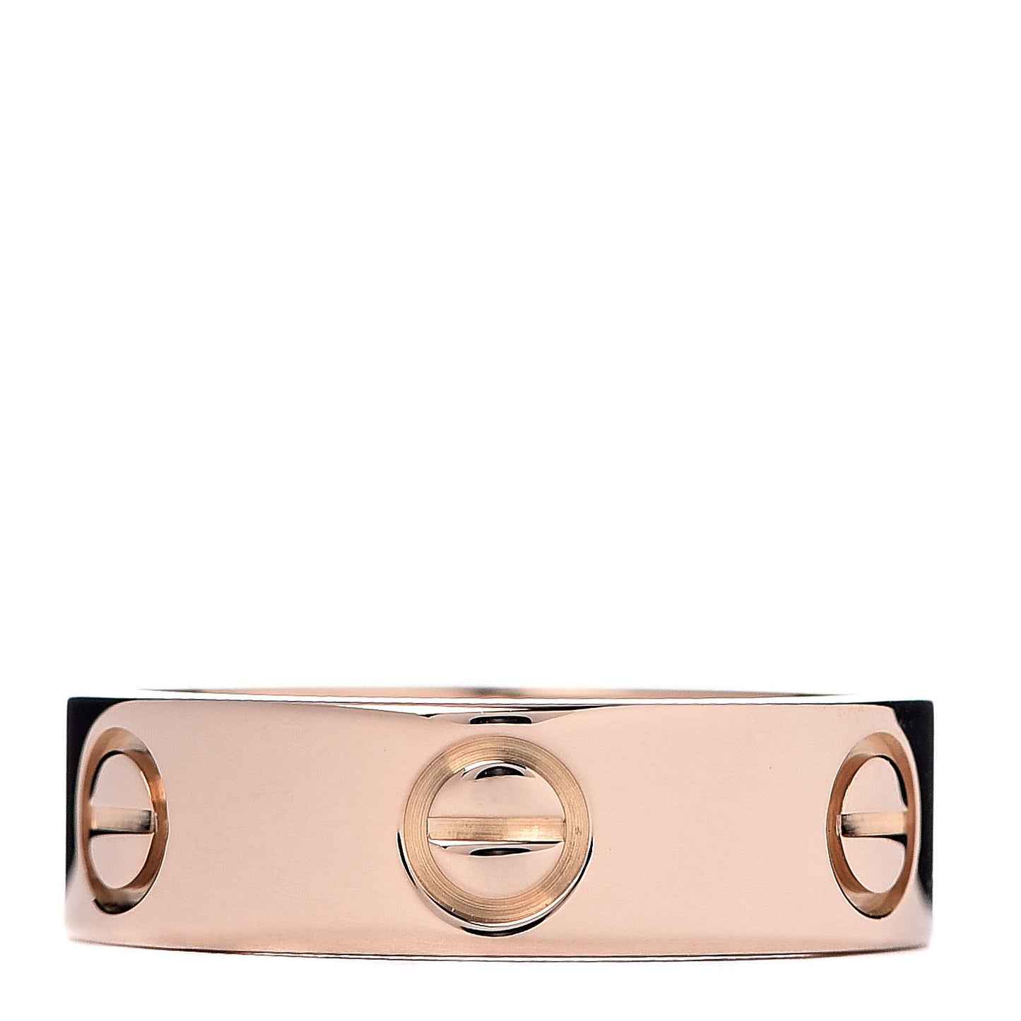 18K Pink Gold 5.5mm LOVE Ring 52 6