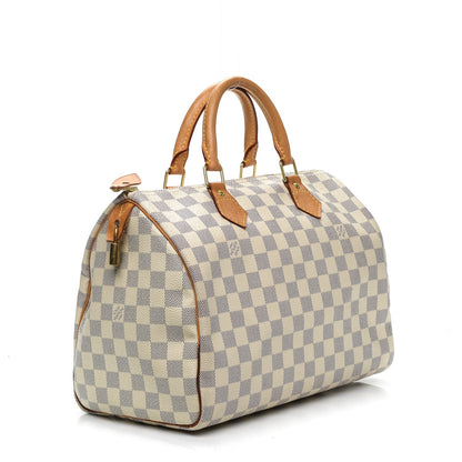 Louis Vuitton Damier Azur Speedy 30 3 of 6