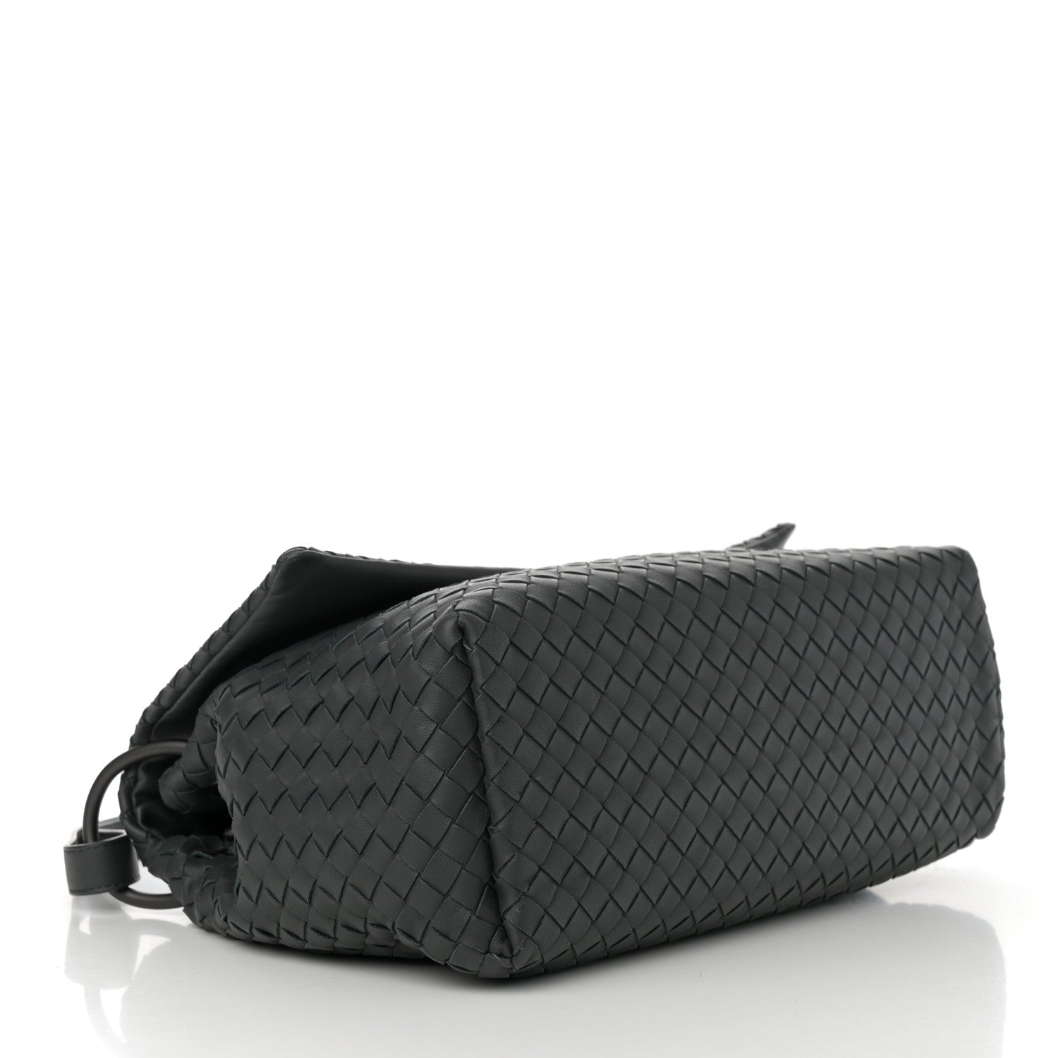 Bottega Veneta Nappa Intrecciato Flap Shoulder Bag Ardoise 4 of 10