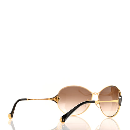 Louis Vuitton Daisy Sunglasses Z0262U Marron 4 of 8