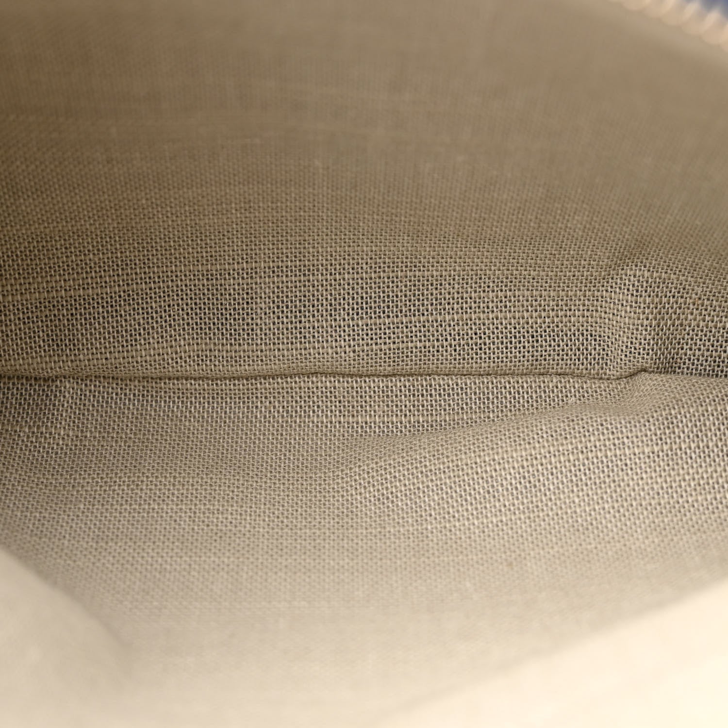 Chanel Mixed Fibers Small Deauville Tote Navy 7 of 13