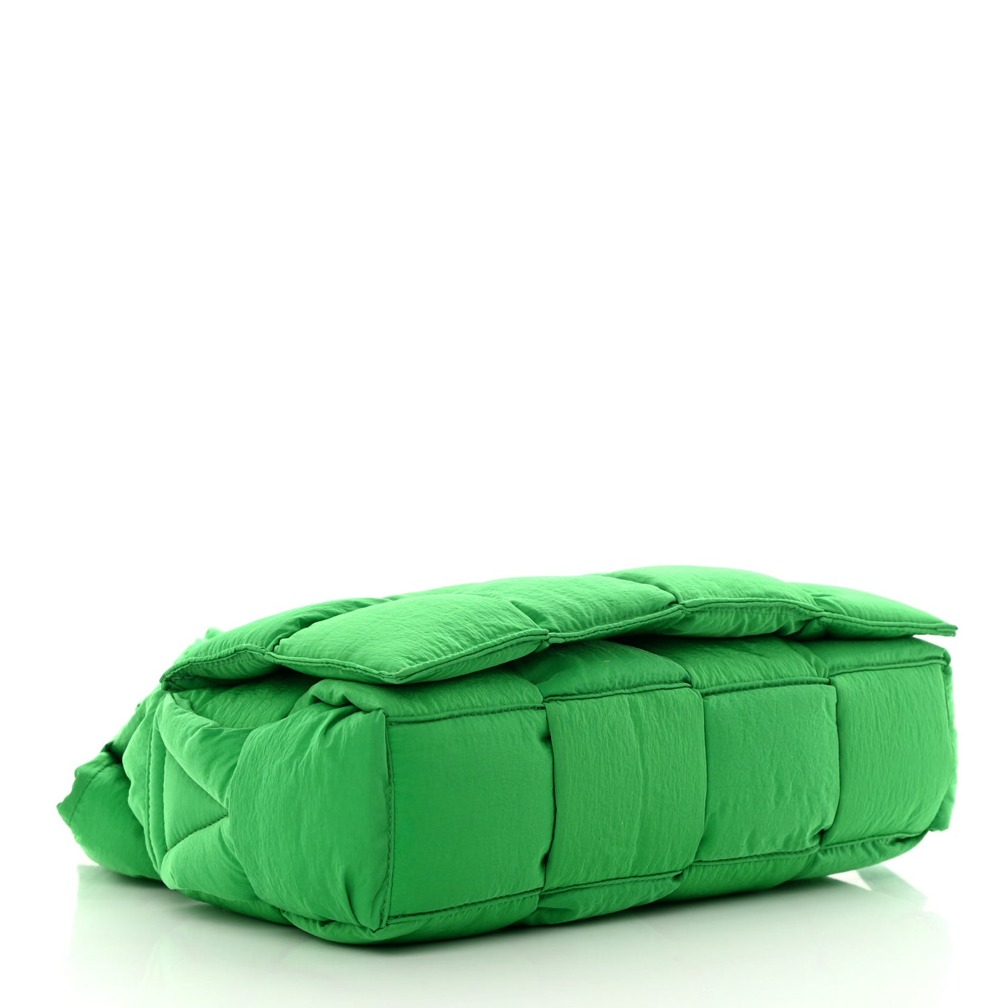 Nylon Intrecciato Padded Tech Cassette Bag Parakeet