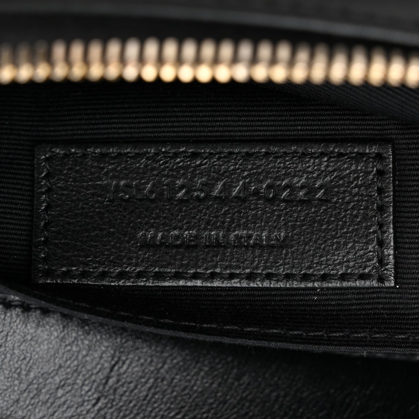Calfskin Matelasse Monogram Lou Camera Bag Black