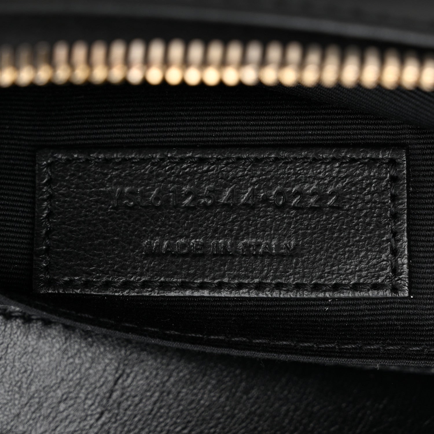 Saint Laurent Calfskin Matelasse Monogram Lou Camera Bag Black 7 of 10