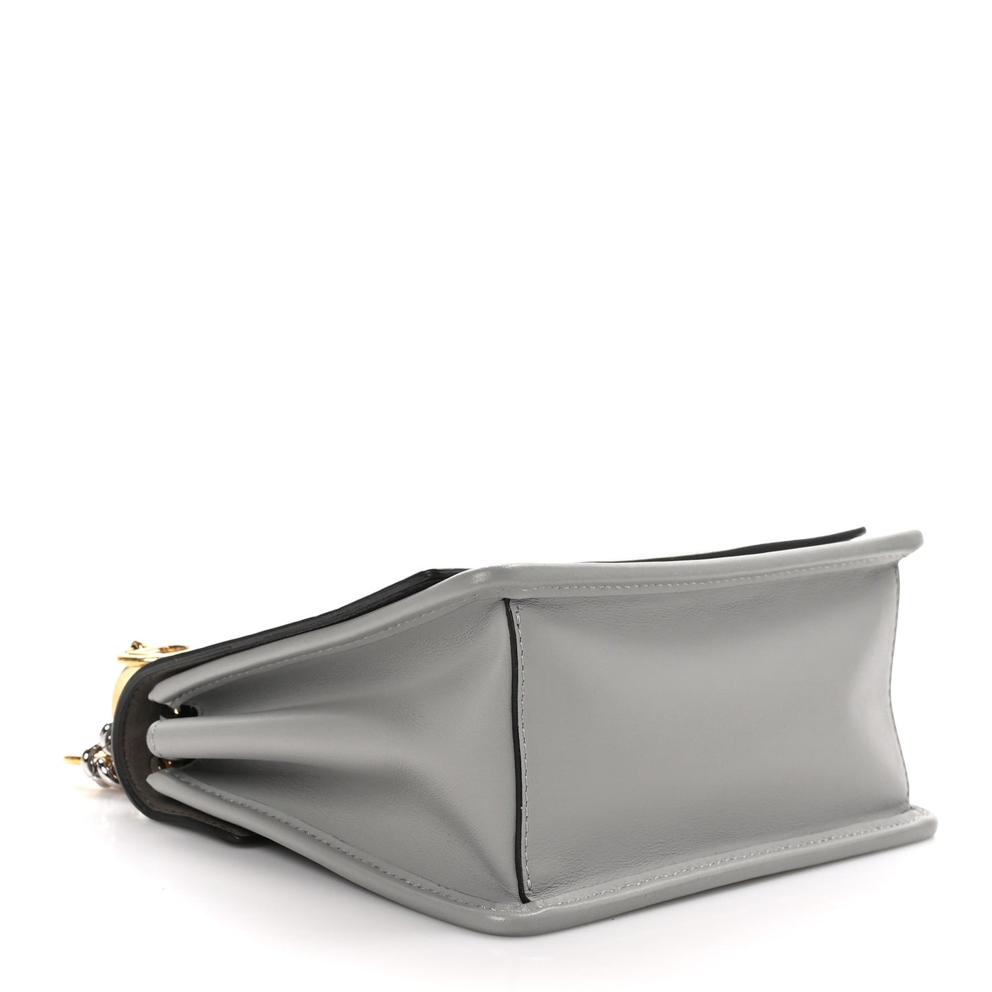 Vitello Century Opaco F is Fendi Small Kan I Shoulder Bag Grigio Perla