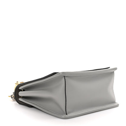 Fendi Vitello Century Opaco F is Fendi Small Kan I Shoulder Bag Grigio Perla 4 of 10
