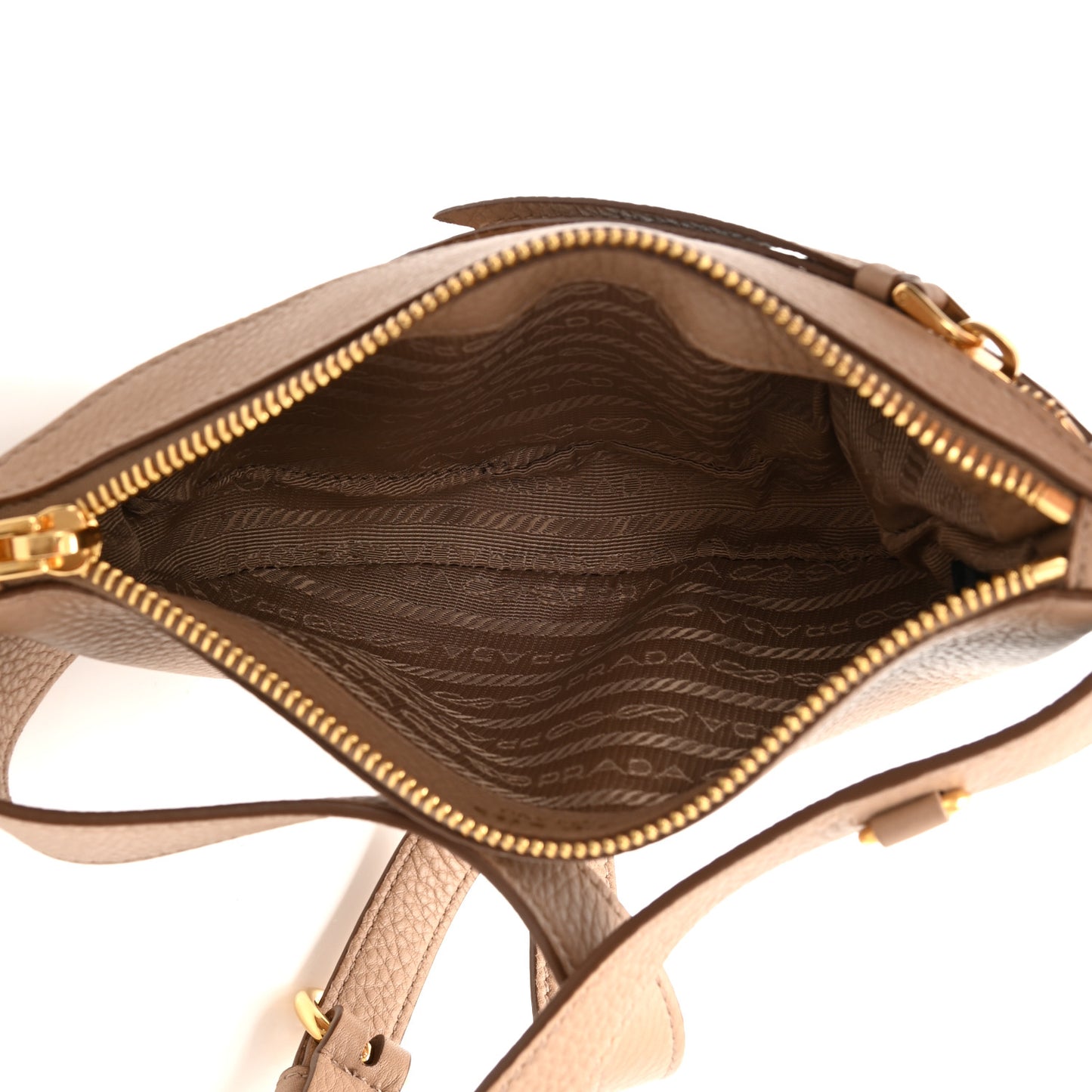 Vitello Daino Belt Bag Cammeo