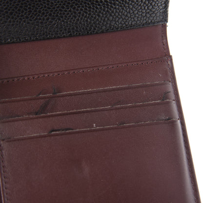 Chanel Caviar Quilted Compact Flap Wallet Black 10 of 13