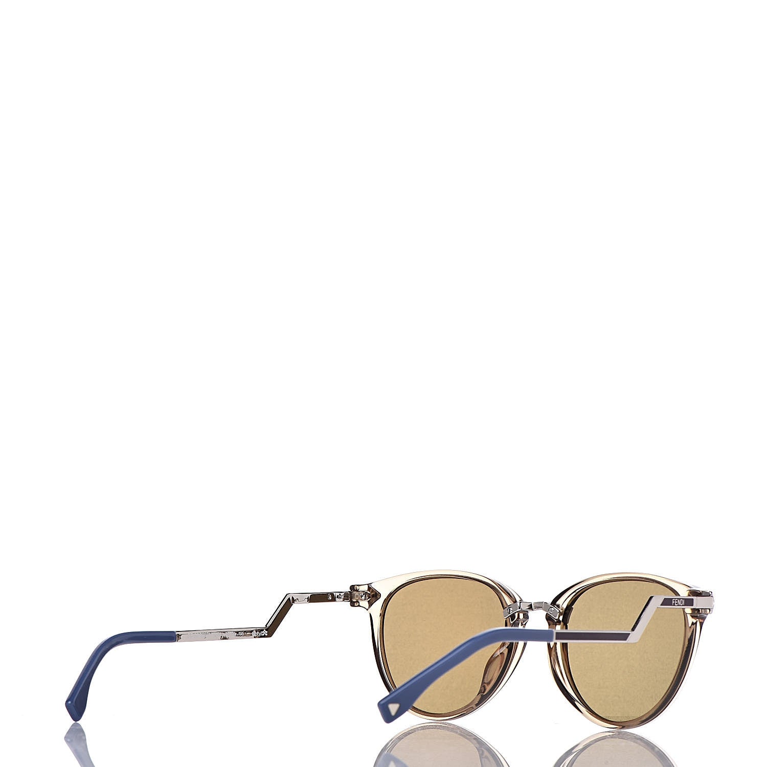 Fendi Iridia Sunglasses 0039/S Grey Blue 4 of 7