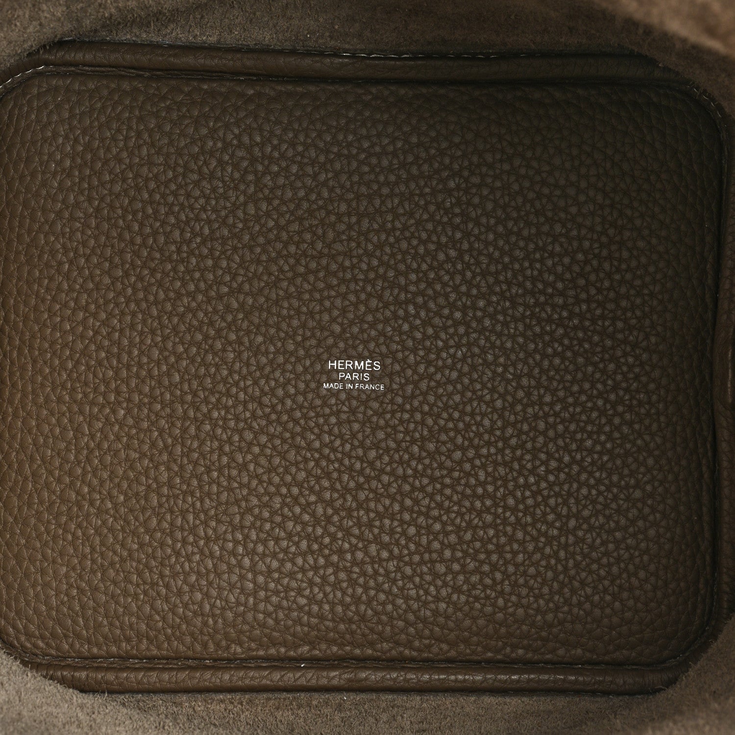 Hermes Taurillon Clemence Picotin Lock 22 MM Etoupe 5 of 12