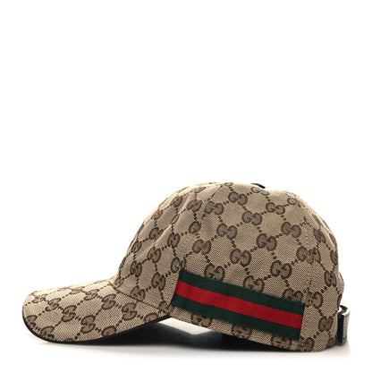 Gucci Monogram Web Baseball Hat L Beige Cocoa 6 of 9