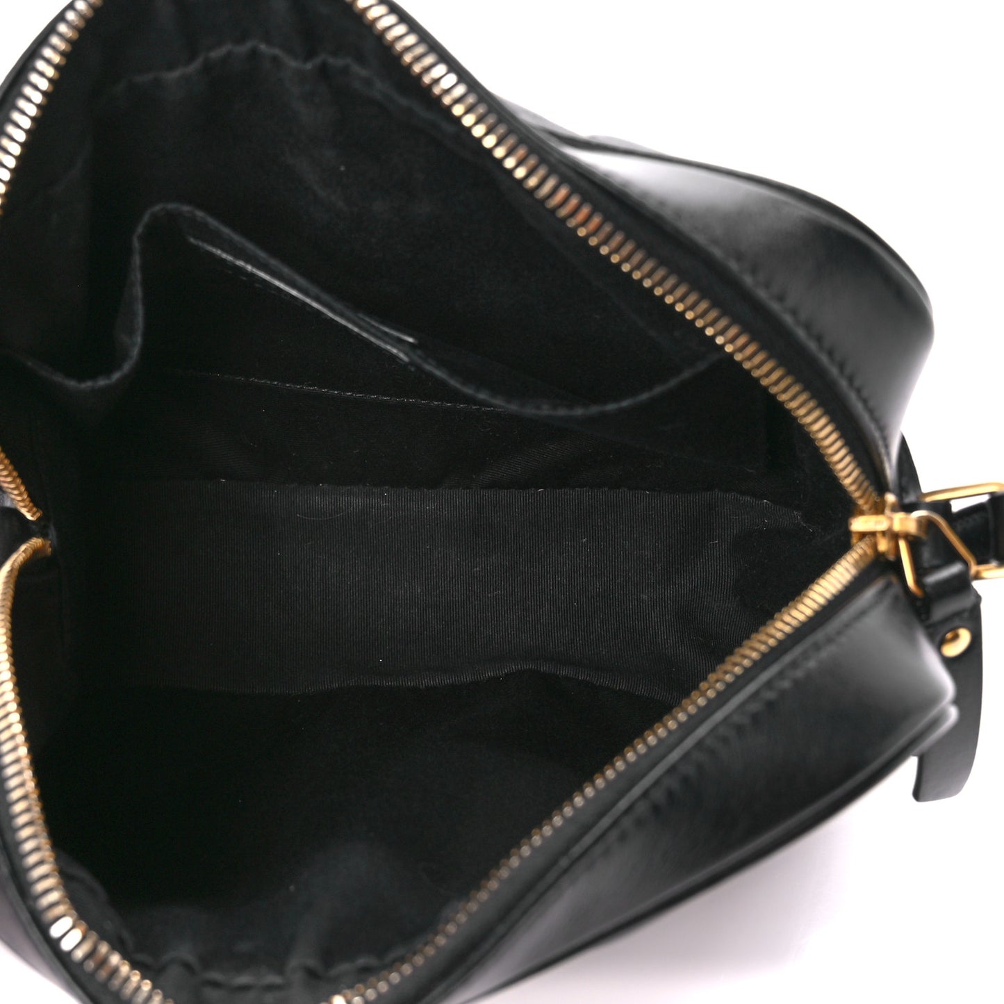 Calfskin Matelasse Monogram Lou Camera Bag Black
