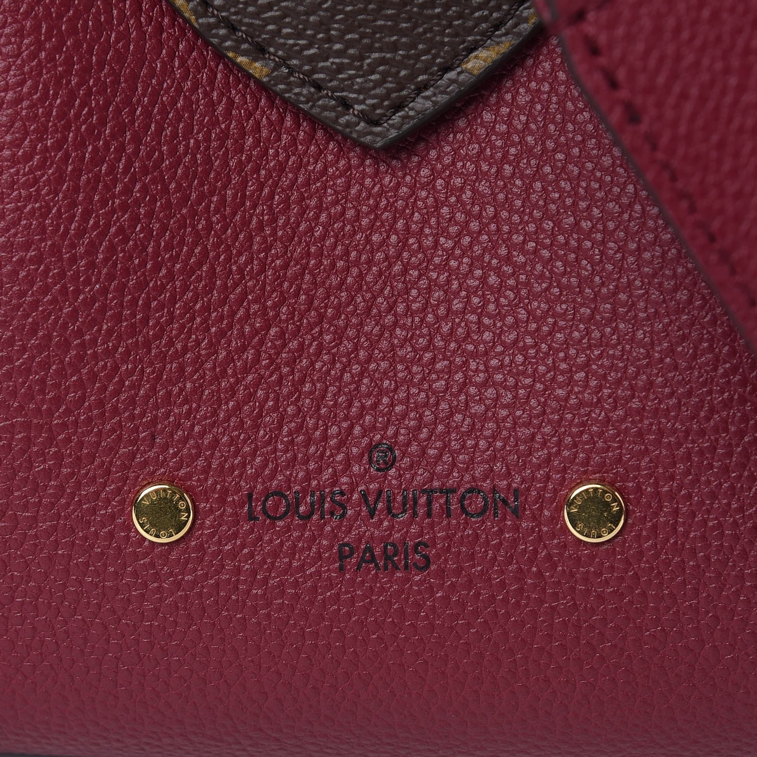 Louis Vuitton Monogram Manhattan NM Raisin 9 of 9