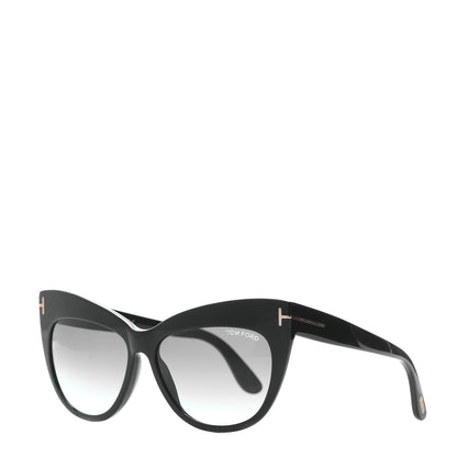 Tom Ford Nika Cat Eye Sunglasses TF523 Black 1 of 7