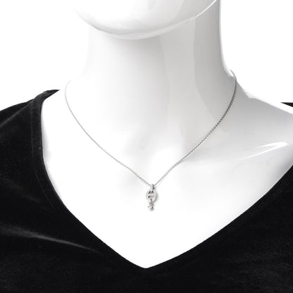 Hermes 18K White Gold Diamond PM Chaine d'Ancre Enchainee Necklace 2 of 6
