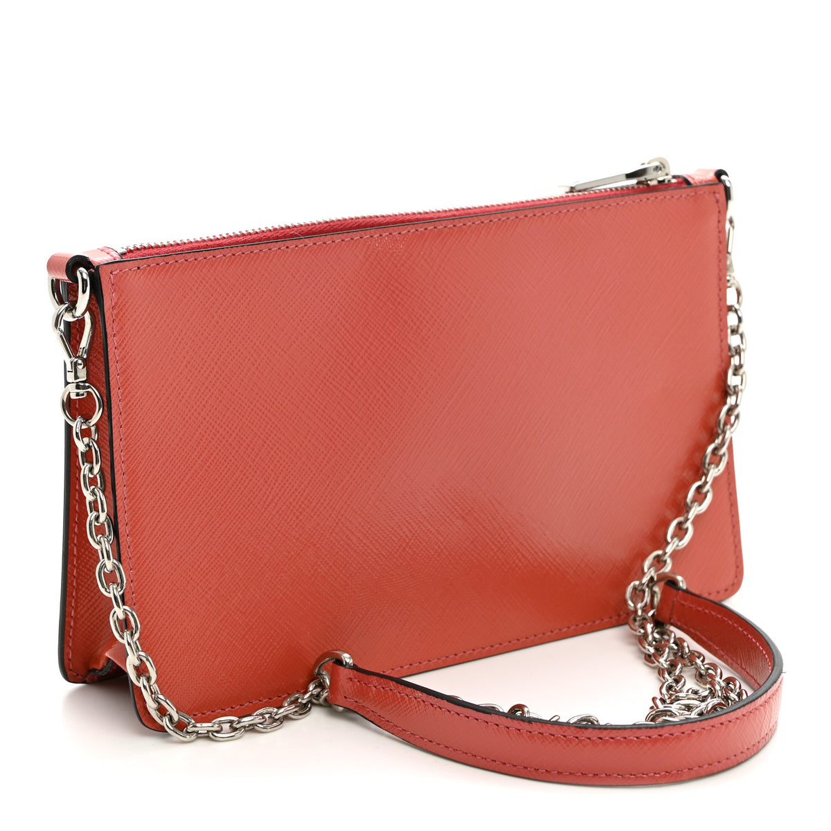 Prada Saffiano Vernice Chain Crossbody Bag Tamaris 3 of 9