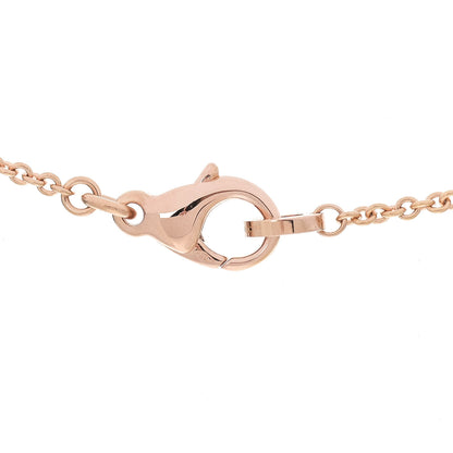 Bulgari 18K Rose Gold White Ceramic B.Zero1 Pendant Necklace 6 of 7