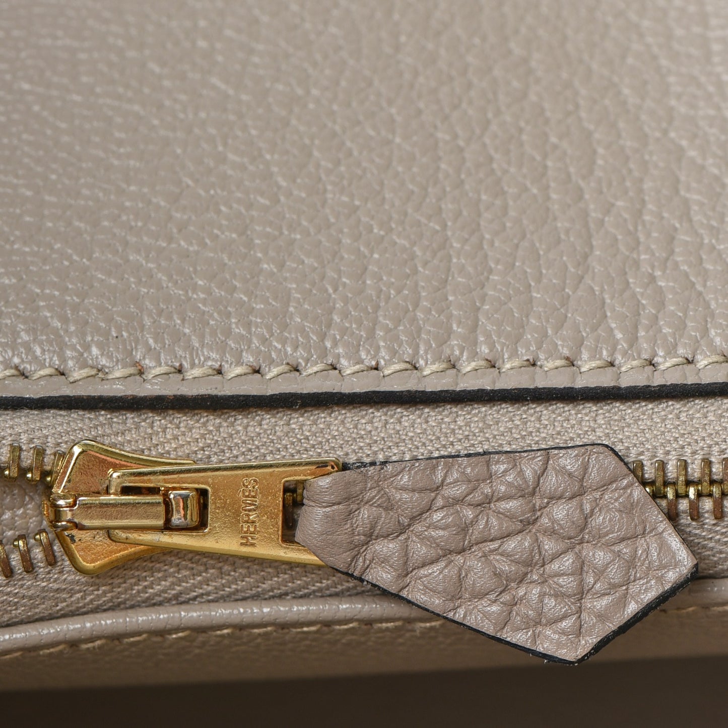 Togo Birkin 35 Gris Tourterelle