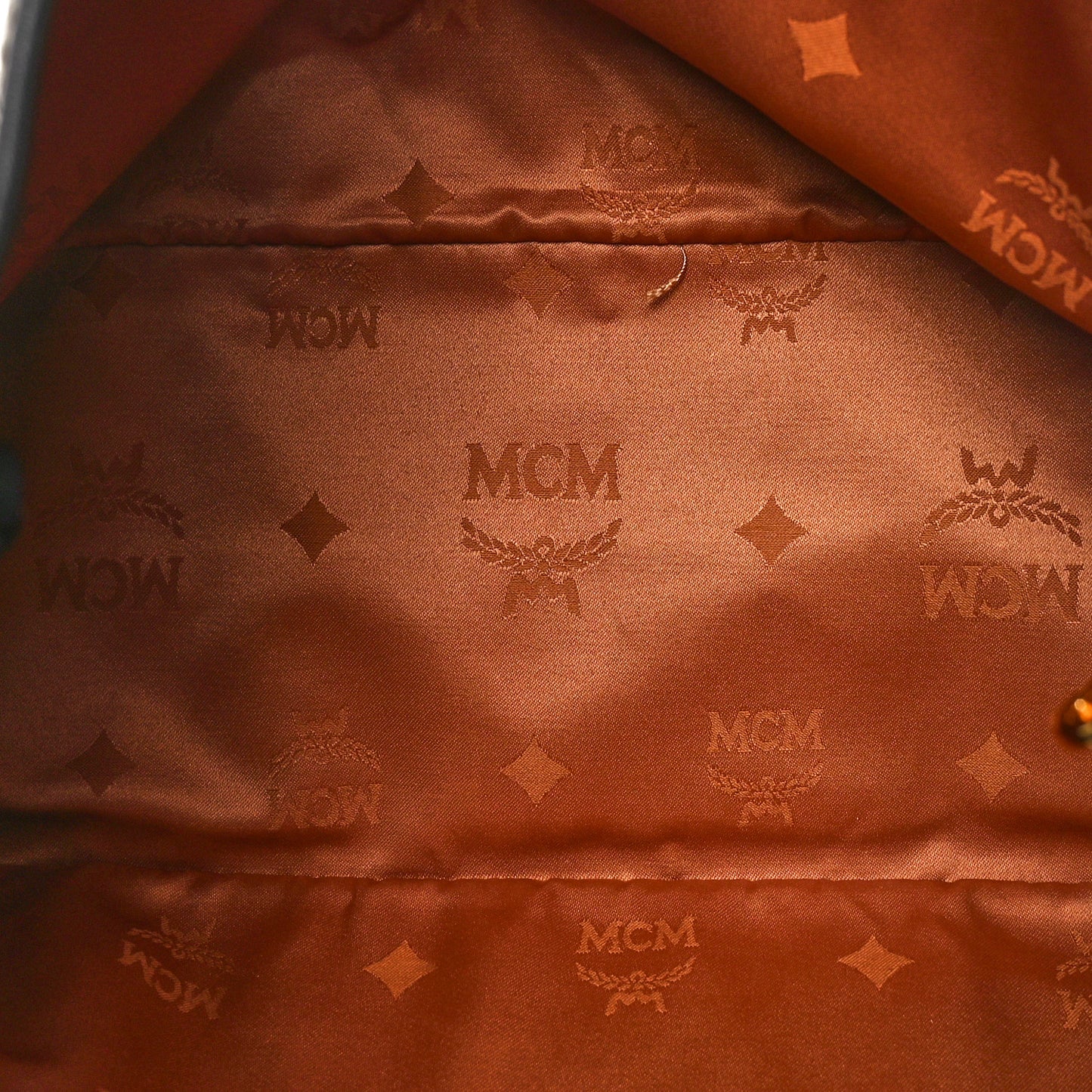 Metallic Visetos Medium Shopper Tote Gold