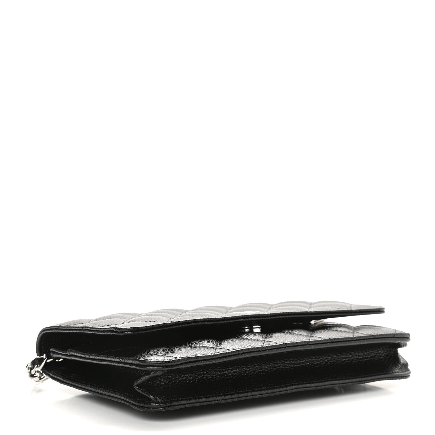 Chanel Caviar Quilted Wallet On Chain WOC Black 4 of 10
