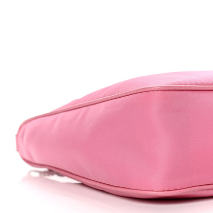 Prada Nylon Re-Edition 2005 Shoulder Bag Begonia 11 of 12