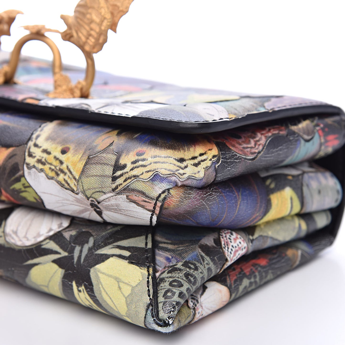 Canvas Vitello Camubutterfly Va Va Voom Shoulder Bag Multicolor