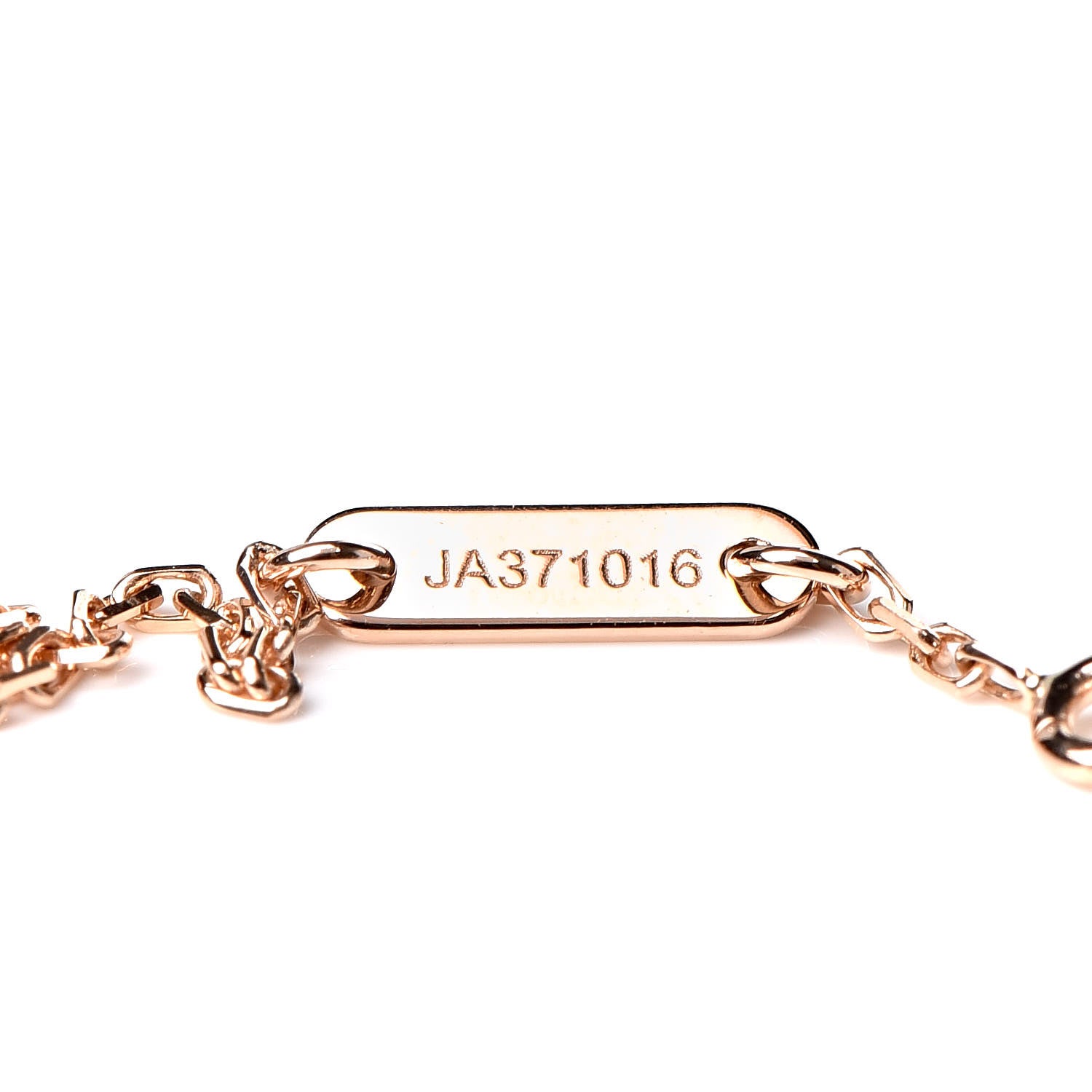 Van Cleef & Arpels 18K Rose Gold Carnelian Sweet Alhambra Bracelet 6 of 7