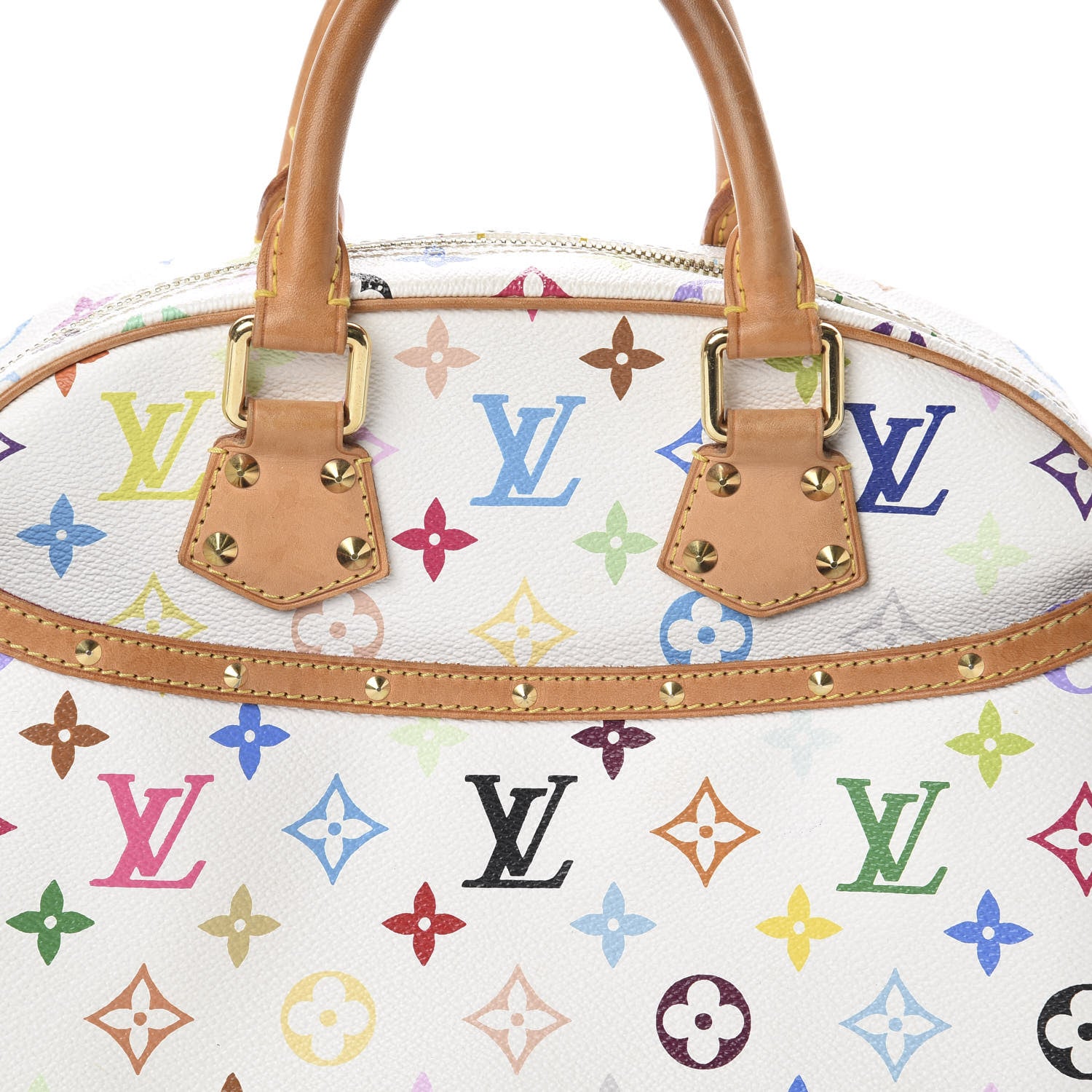 Louis Vuitton Monogram Multicolor Trouville White 8 of 8