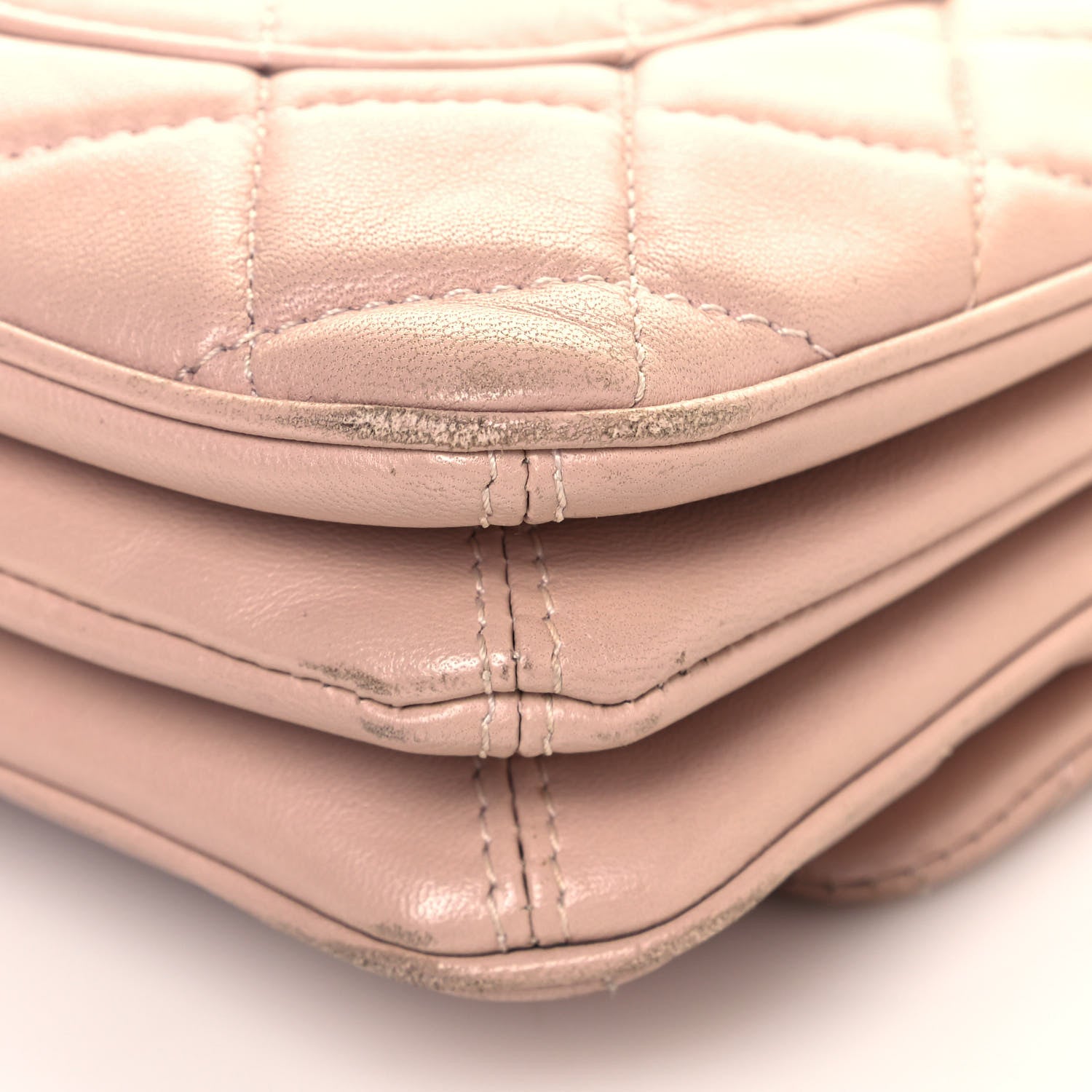 Chanel Lambskin Quilted 3 Jumbo Flap Light Pink 12 of 15