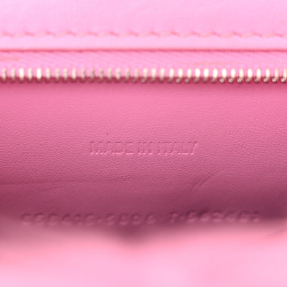 Balenciaga Faux Fur Medium Fluffy Hourglass Top Handle Bag Pink 8 of 13