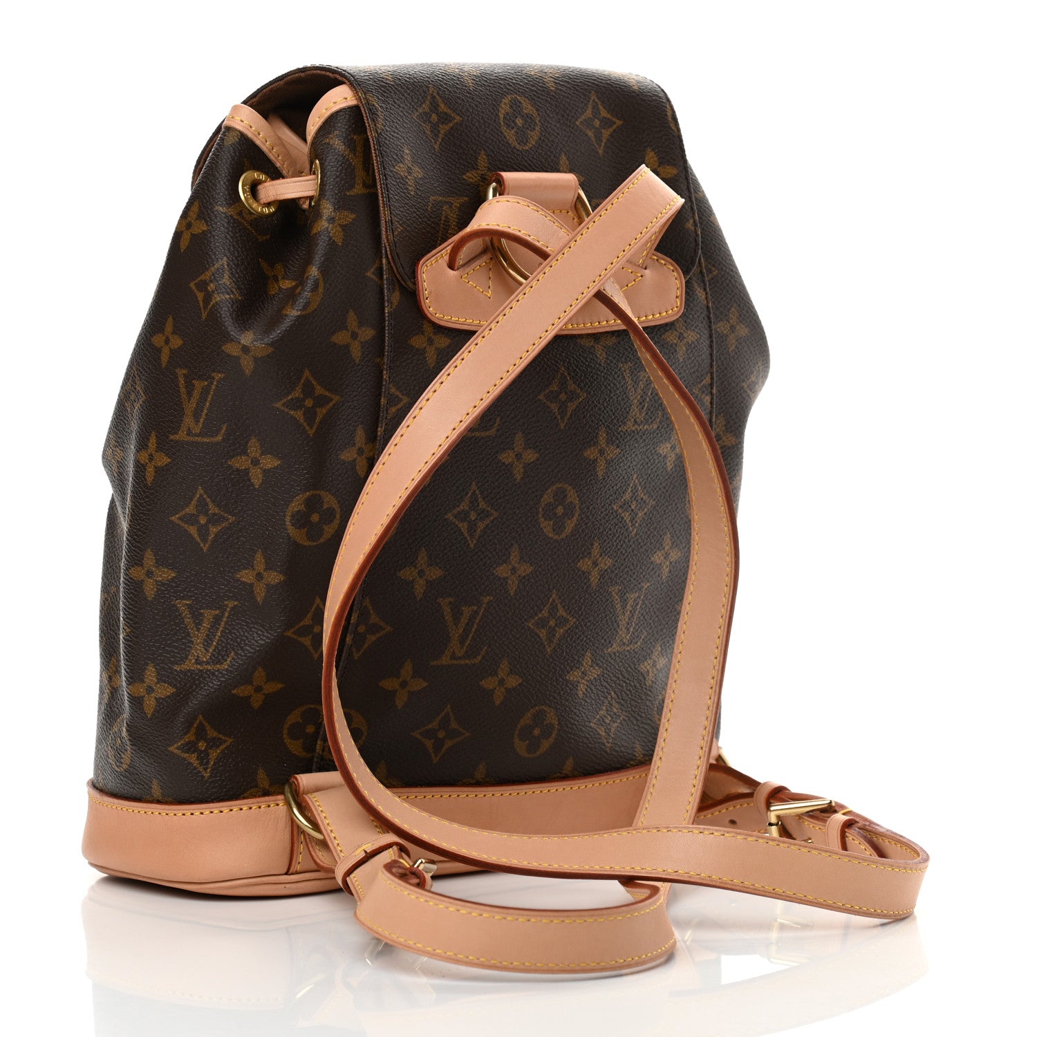 Louis Vuitton Monogram Montsouris MM Backpack 2 of 12