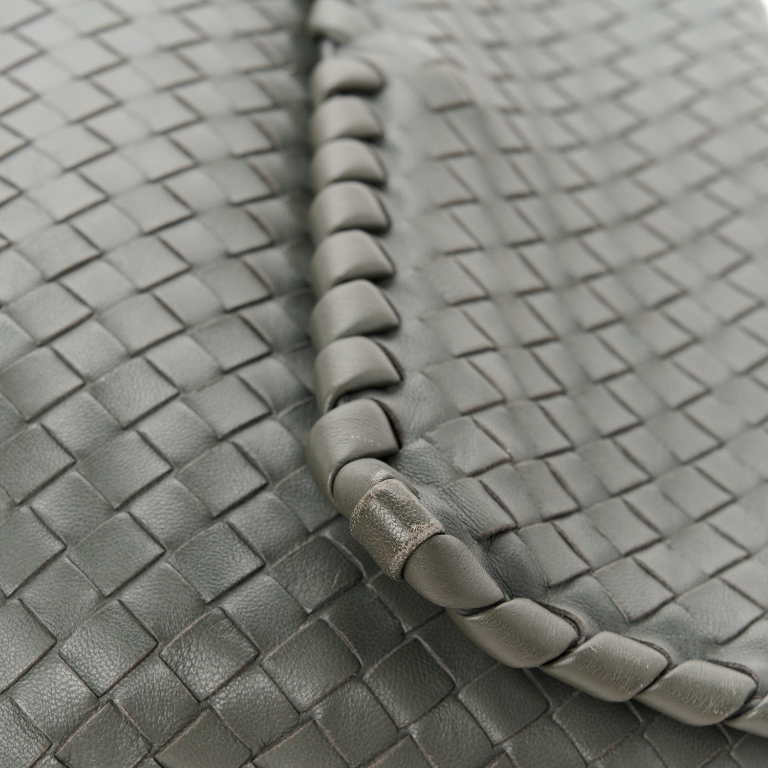 Bottega Veneta Nappa Intrecciato Olimpia Shoulder Bag Steel 15 of 15