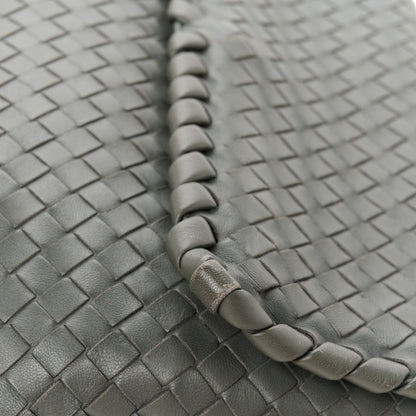 Bottega Veneta Nappa Intrecciato Olimpia Shoulder Bag Steel 15 of 15