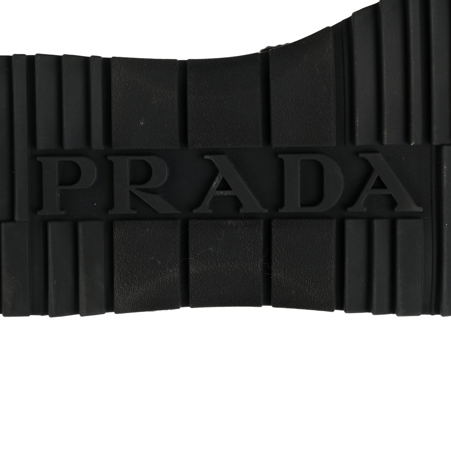 Spazzolato Metal Triangle Logo Flatform 45mm Loafers 40 Black