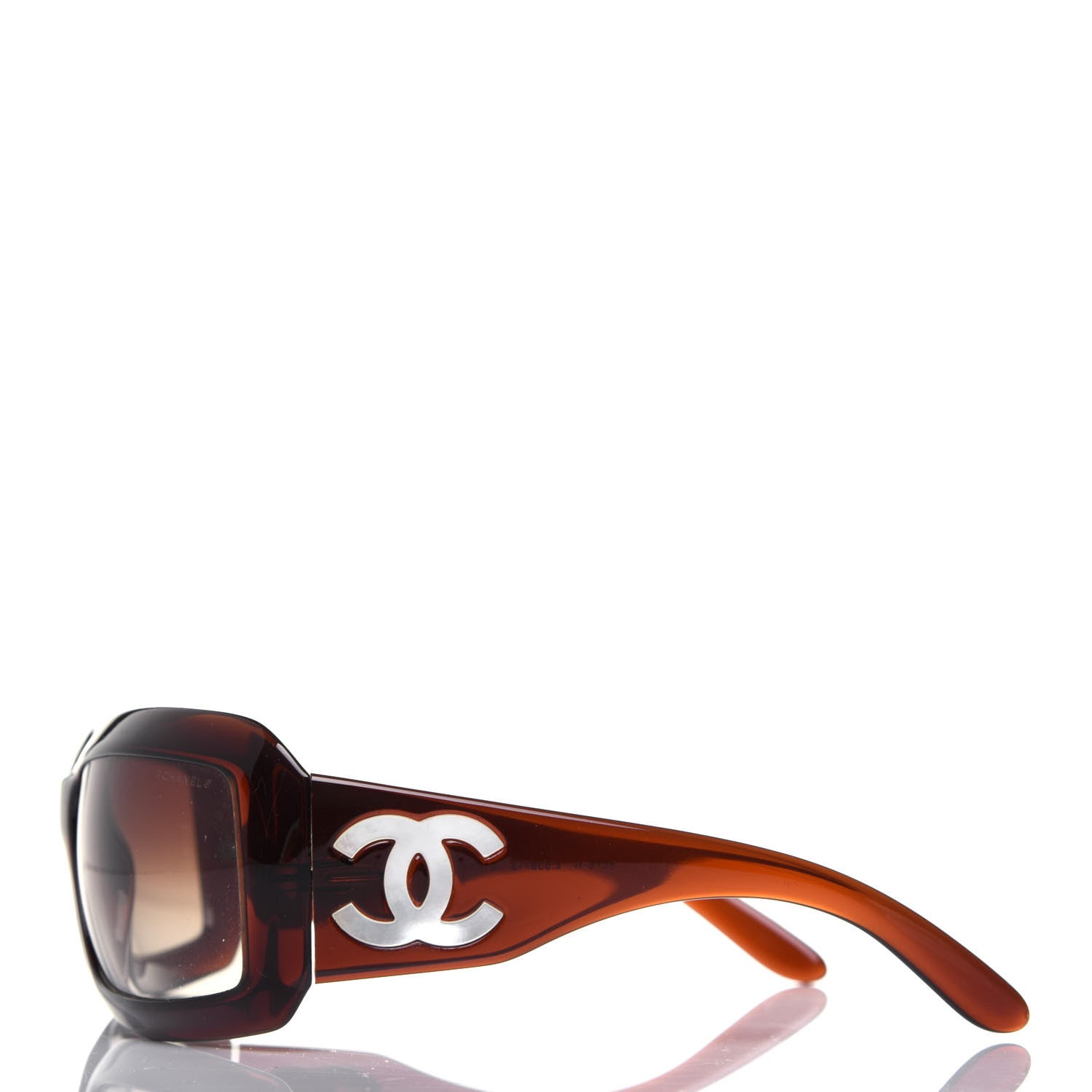 Chanel Mother of Pearl Sunglasses 5076-H Brown 3 of 8