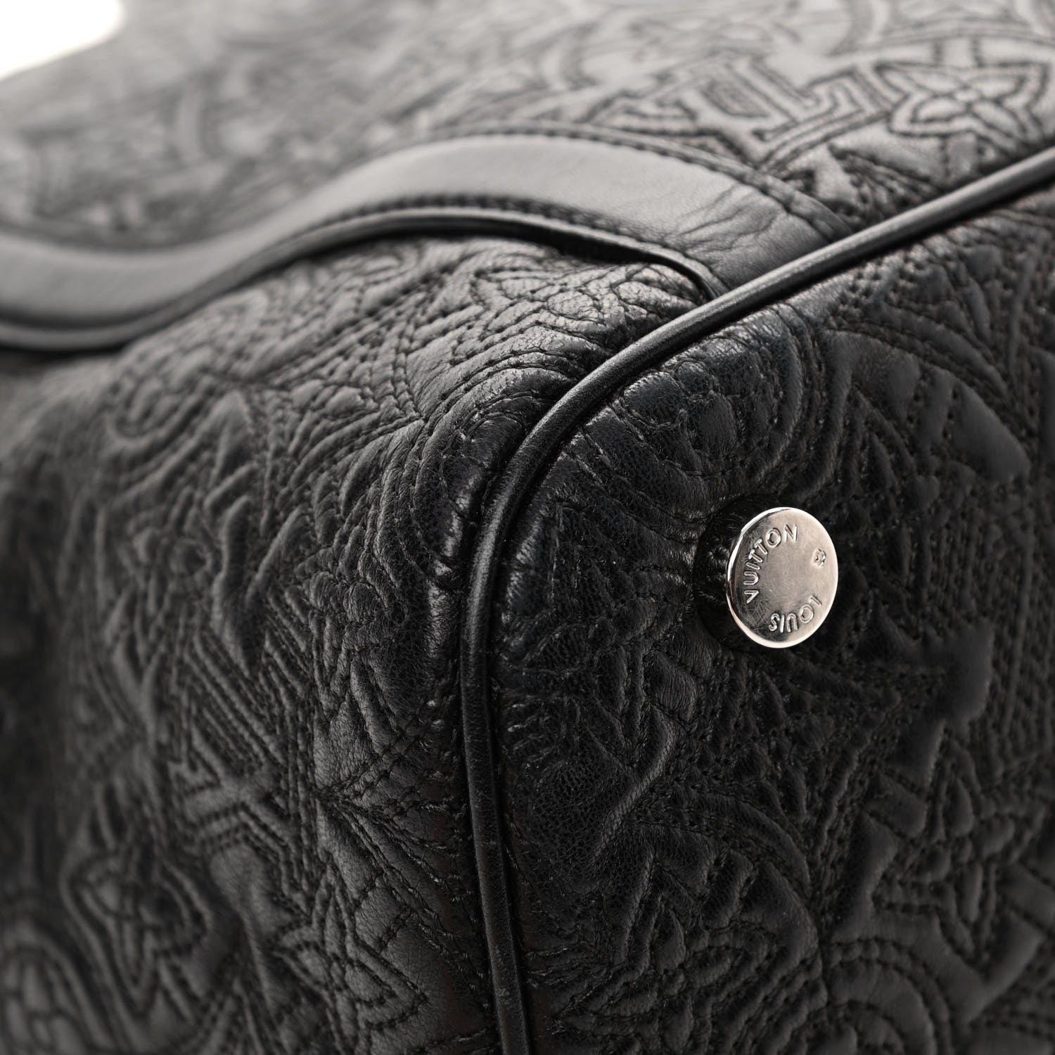 Louis Vuitton Monogram Lambskin Antheia Ixia MM Black 12 of 16