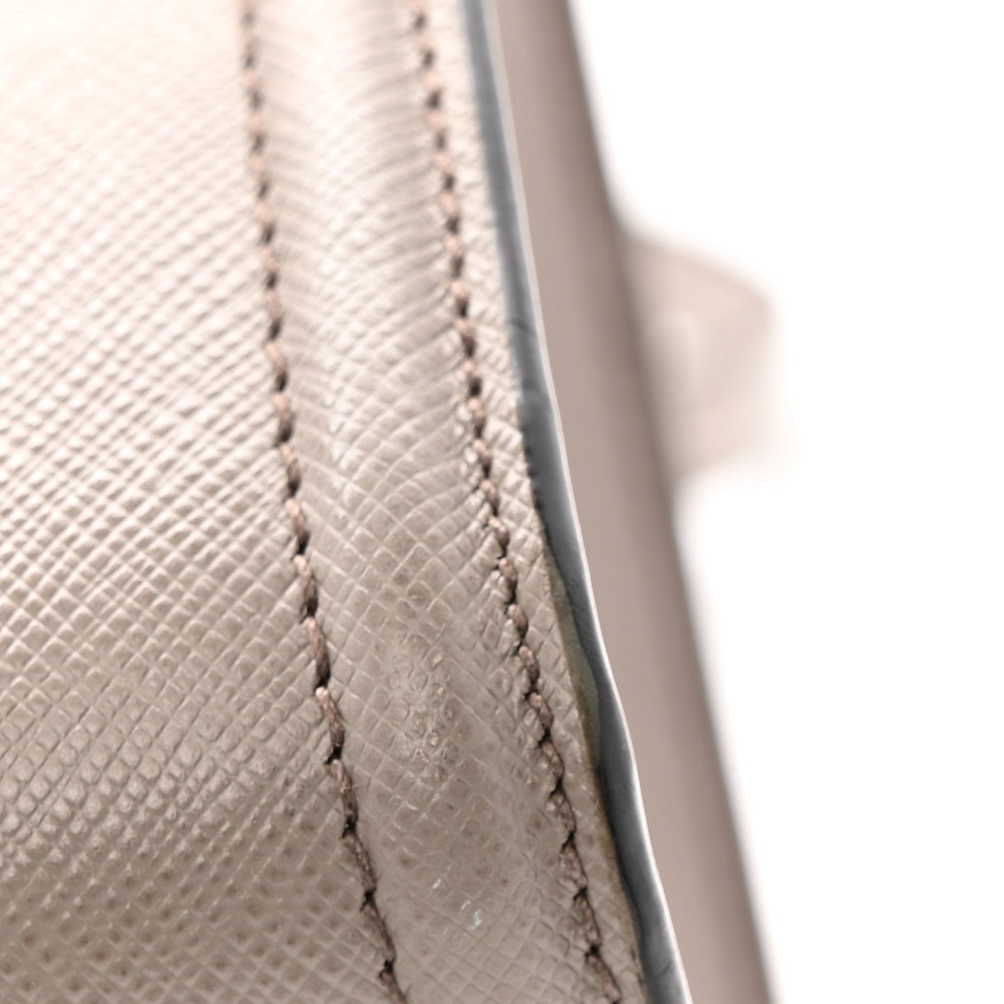 Saffiano Soft Calfskin Tote Argilla