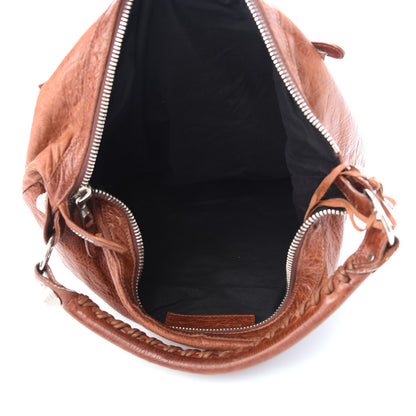 Balenciaga Agneau Giant 21 Silver Hardware Day Hobo Sienna 5 of 9