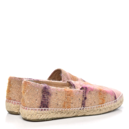 Chanel Tweed CC Espadrilles 41 Pink Multicolor 4 of 11