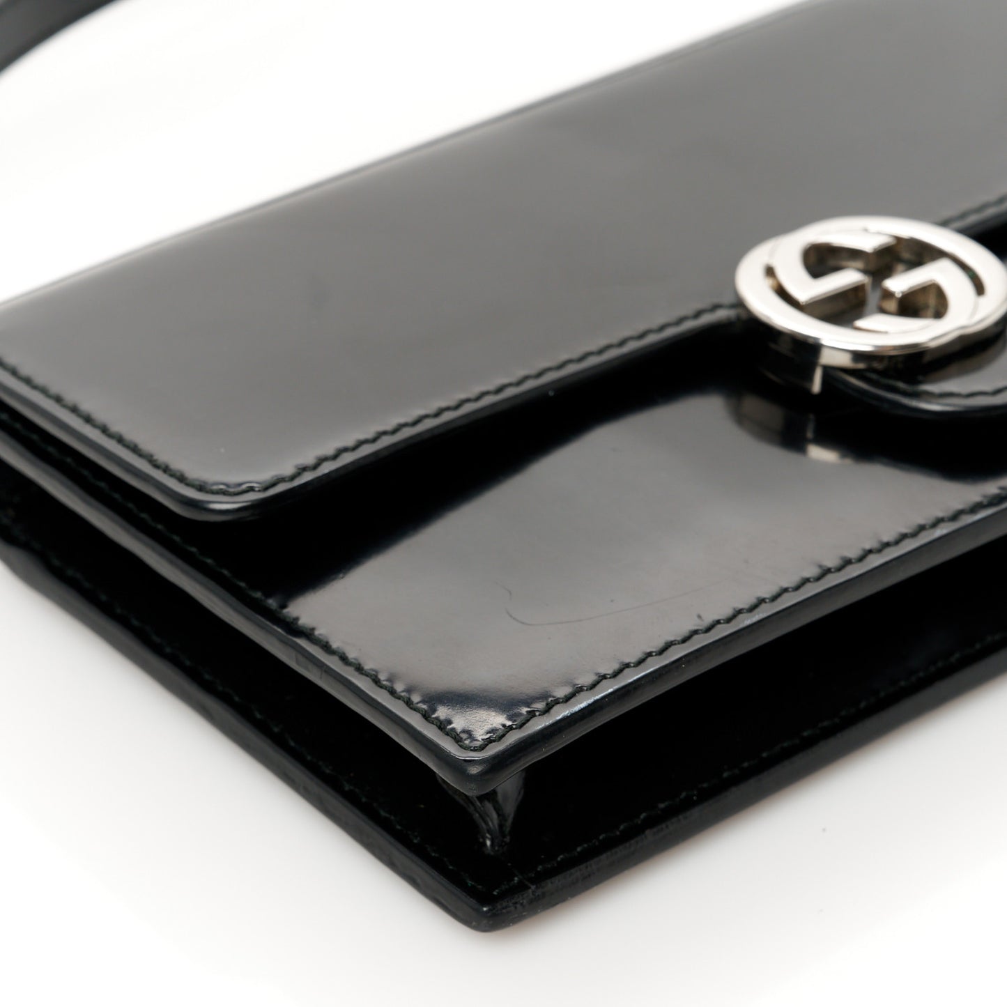 Shade Lux Calfskin Icon Wallet Black