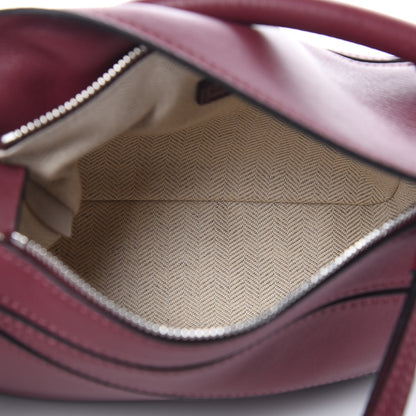 Loewe Calfskin Mini Puzzle Bag Wine 5 of 10