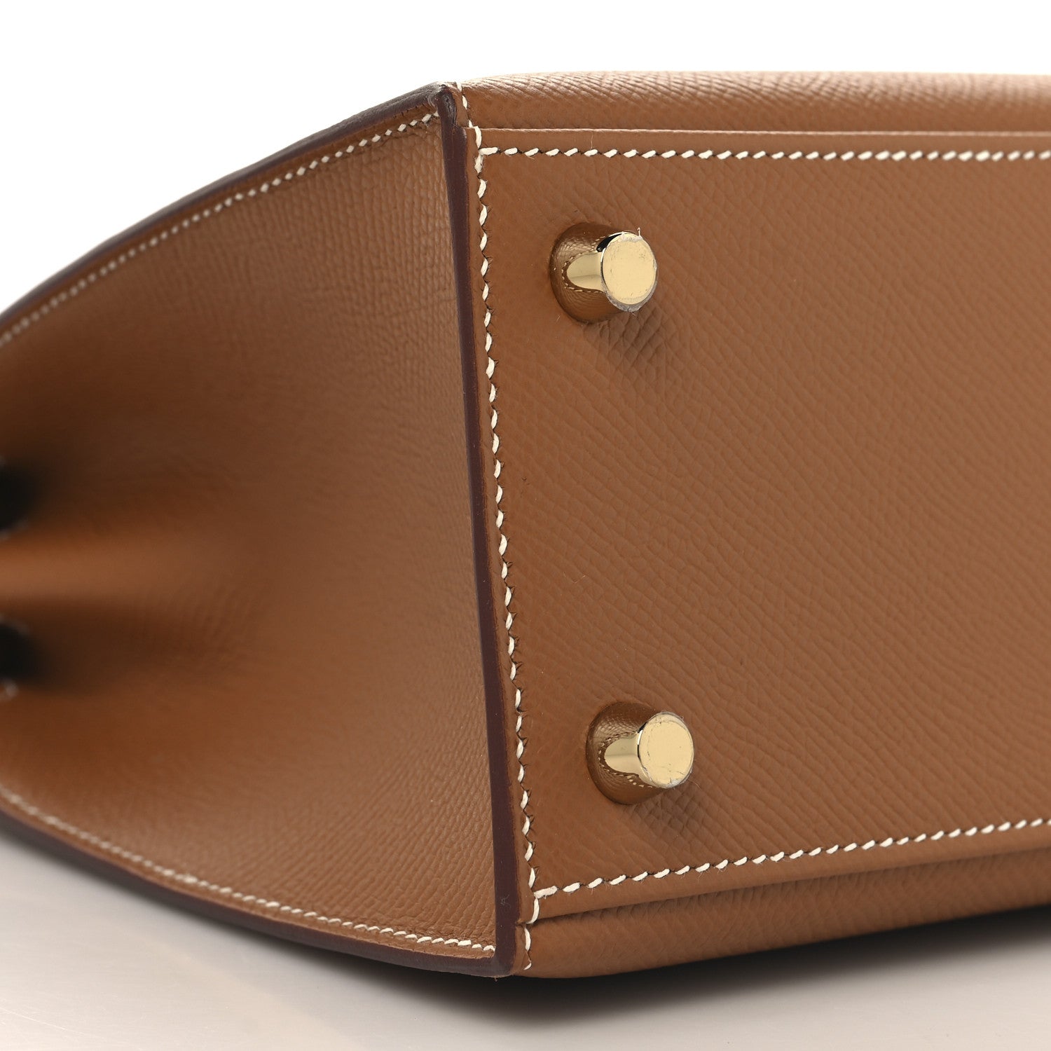 Hermes Epsom Kelly Sellier 25 Gold 9 of 11