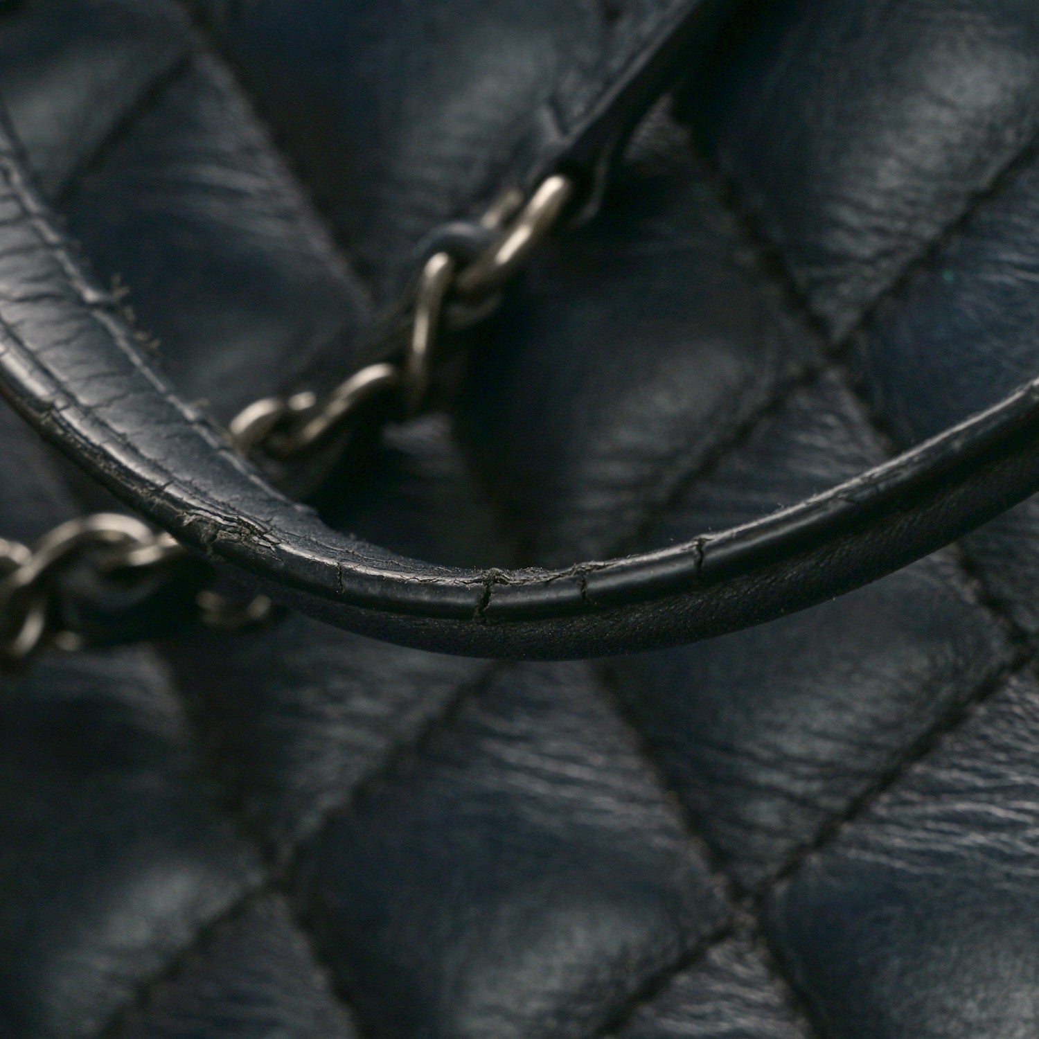 Chanel Calfskin Quilted Small Easy Shopping Tote Black 11 of 16