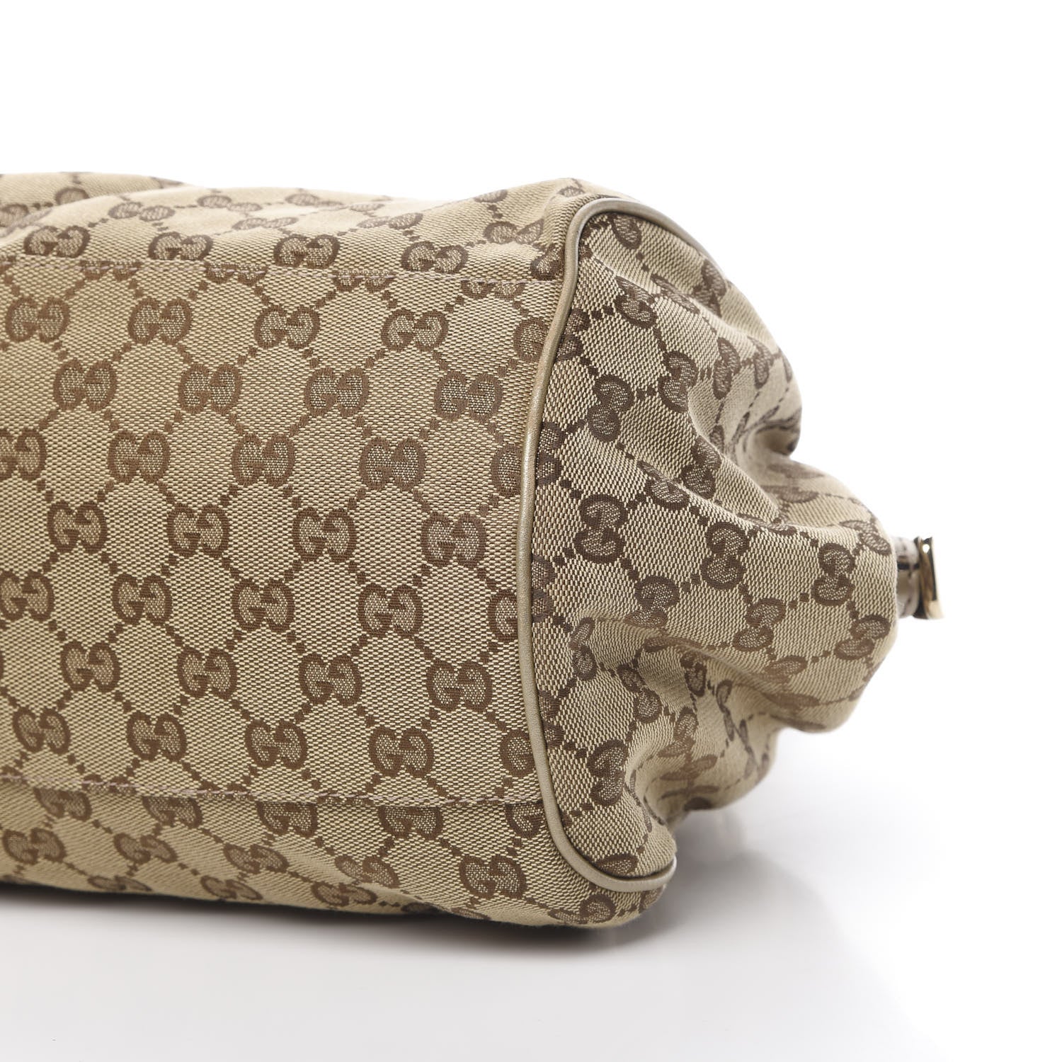 Gucci Monogram Medium Sukey Boston Champagne 10 of 13
